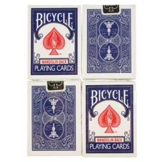  Poker Playing Cards Blue Mandolin Back Sealed Decks Official Game 