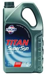 Fuchs Titan Supersyn SAE 5W 40 5L Motor Oil VW Audi  