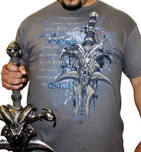 WOW World of Warcraft TShirt XL Frostmourne Hungers  