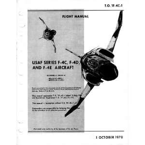   Douglas F 4 C D E Aircraft Flight Manual: McDonnell Douglas: Books