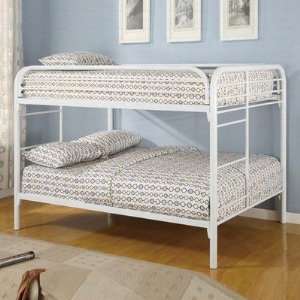   Wildon Home 460056W Sacramento Full/Full Bunk Bed in White Home