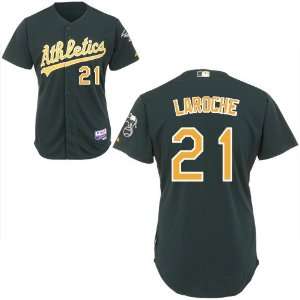 Andy Laroche Oakland Athletics Authentic Alternate Green Cool Base 