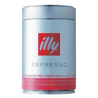 illy Caffe Ground Coffee Medium Grind Medium Roast 8.8 Oz. for Drip 