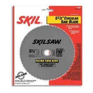  Skil 74501 5 1/2 in 110 Tooth Steel Circular Saw Blade 