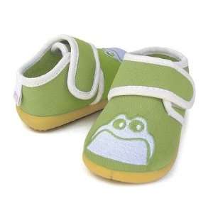  Boo Frog Baby Slippers Color Brown, Size Medium Baby