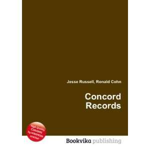  Concord Records Ronald Cohn Jesse Russell Books