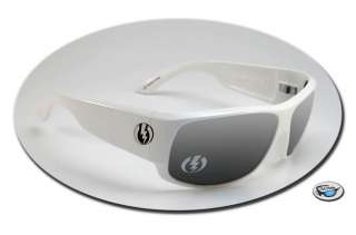 Brand New $90 Retail   ELECTRIC MODULE Sunglasses   Gloss White / Grey 