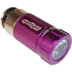  Spotlight Turbo 12V Emergency LED Flashlight   Plum Purple 