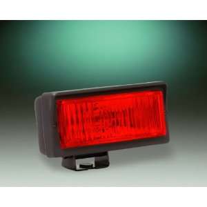  KC HiLites #1525 2x6   Emergency Light Red Plastic 55w 