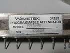 x4 wavetek 34280 programmable attenuator coaxial filter sma female 