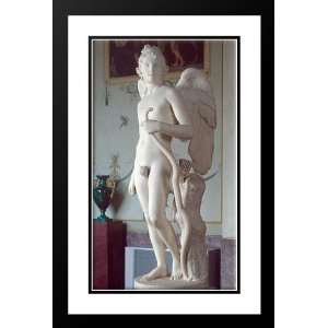  Canova, Antonio 26x40 Framed and Double Matted Cupid 