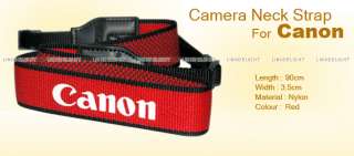 Neck Strap for Canon 35mm DSLR Digital Camera O4E  