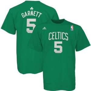  Boston Celtics Kevin Garnett #5 Adidas Jersey T Shirt 