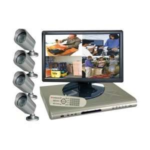  19 DVR Package with TFT Widescreen Monitor, IP A