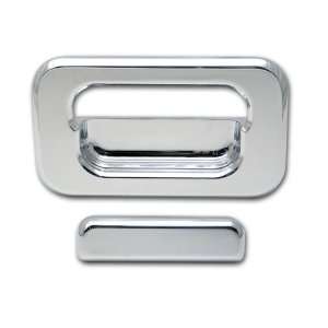  H2 SUT Smooth Chrome Billet Rear Tail Gate Bucket And Handle Set 