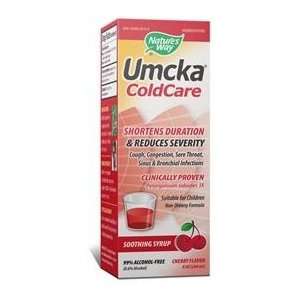  Natures Way Umcka ColdCare Syrup Grape 4 oz Sugar Free 