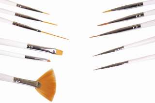 11 X 2 MODELS NAIL ART 3D DESIGN POLISH BRUSH SET PAINTING DOTTING PEN 