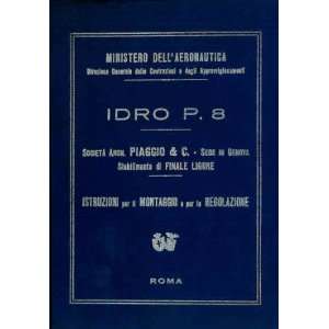  Piaggio P.8 Idro Aircraft Maintenance Manual: Sicuro 
