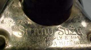 Vintage Childs SUNNY SUZY TOY IRON w BAKELITE HANDLE  