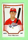 2009 TOPPS BOWMAN AFLAC Tony Wolters ROOKIE (QTY)
