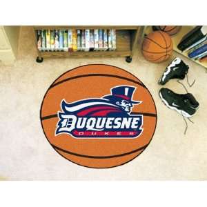   Duquesne Dukes NCAA Basketball Round Floor Mat (29) Sports