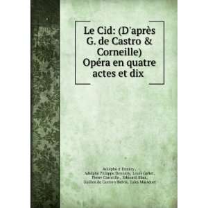   Castro y Belvis, Jules Massenet Adolphe d Ennery   Books