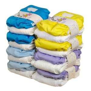  Rumparooz G2 One Size Cloth Diaper  8 pack bundle: Baby