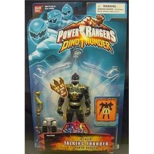  Power Rangers Dino Thunder Black Talking Thunder Power Ranger 