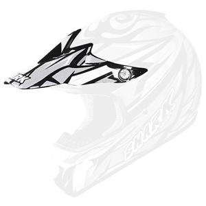  Shark Visor for MXR Helmet     /Contest Silver Automotive