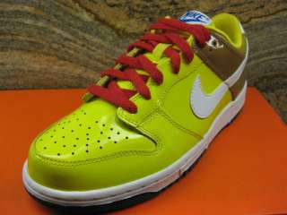 Womens WMNS Nike Dunk Low Sponge Bob SZ 6.5 SB Yellow  