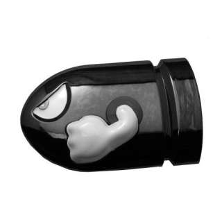   Mario Brothers Bullet Bill Enemy Reflective Belt Buckle: Clothing