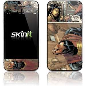  Skinit Superman Comic Strip Vinyl Skin for Apple iPhone 4 