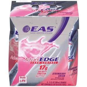 EAS AdvantEDGE Carb Control Ready to Drink Strawberry Cream / 11 fl oz 