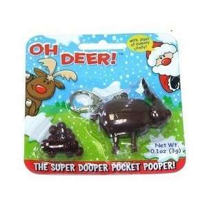  Pooping Reindeer keychain Toy Mini Candy Poo Toys & Games