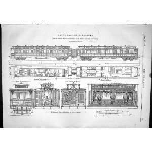  Hotel Saloon Carriages Train Railways Brown Marshalls