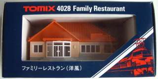 Family Restaurant (Western Style)   Tomix 4028 (N scale)  