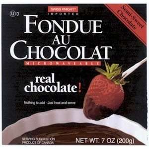  swiss knight chocolate fondue