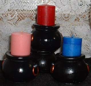 Cauldron candle holder / smudge pot  wicca,witch  