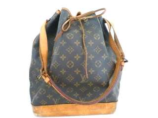 SALE LOUIS VUITTON Monogram NOE LARGE Shoulder Bag LV Authentic 