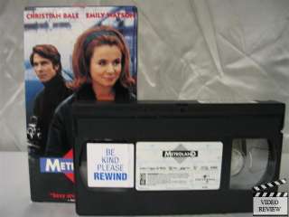 Metroland VHS Christian Bale, Emily Watson, Lee Ross 096898415132 