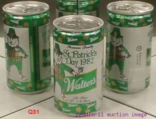   BEER 1982 ST PATRICKS PATRICK DAY A/A UPC CAN EAU CLAIRE WISCONSIN