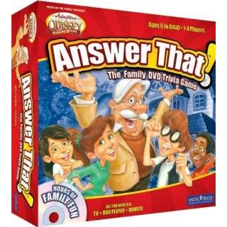 Answer That Adventures in Odyssey Family DVD Game by Digital Praise 