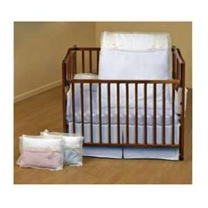  Blue Classic Bows Porta Crib Bedding: Baby