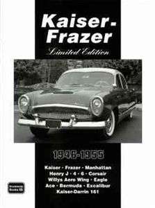 KAISER FRAZER 1946 55 specifications reports  