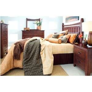  Kincaid Stonewater Slat Bedroom Set in Cherry: Home 