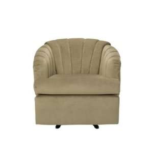 Claire Green Polyester Swivel Accent Chair:  Home & Kitchen