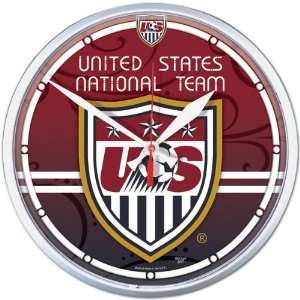  United States National Team Soccer Round Clock: Sports 