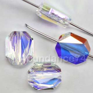 Swarovski Crystal 5520 Graphic Beads 18mm Clear AB  
