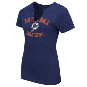  Miami Dolphins Womens Champion Swagger T Shirt Sports 