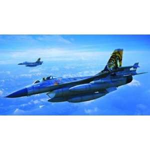   72 F16A Fighting Falcon Jet Fighter (Plastic Models) Toys & Games